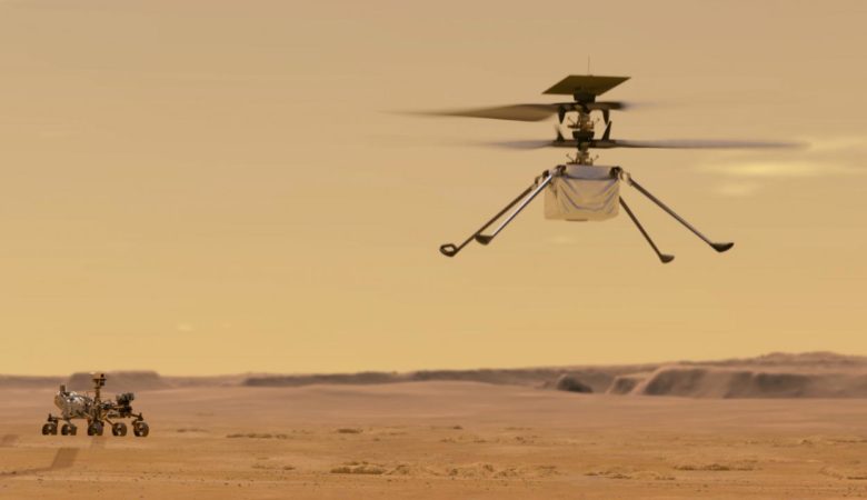 NASA attempts first powered helicopter flight on Mars